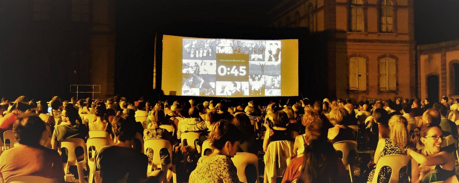 photo projection plein air chateau bertier pinsaguel véo 2020