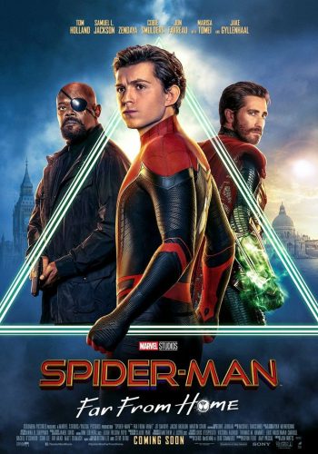 spider-man véo pinsaguel affiche film spider-man far from home - Véo - Château de Pinsaguel - cinéma plein air